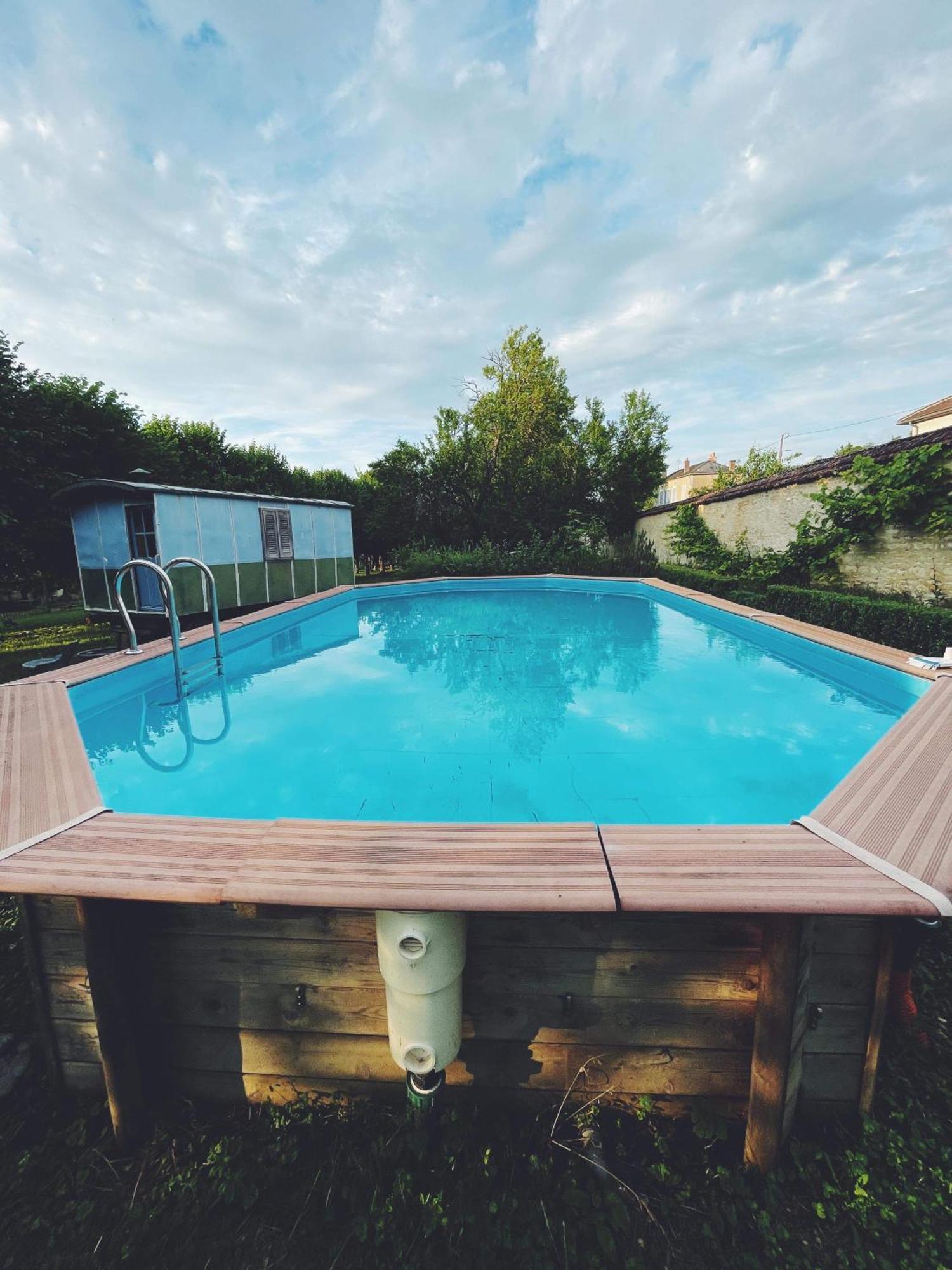 Le Val Clos, Appartement Dans Une Maison De Maitre 19E Tanlay Buitenkant foto